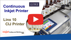 Linx 10 CIJ Continuous Inkjet Printer Video – Packaging Technology